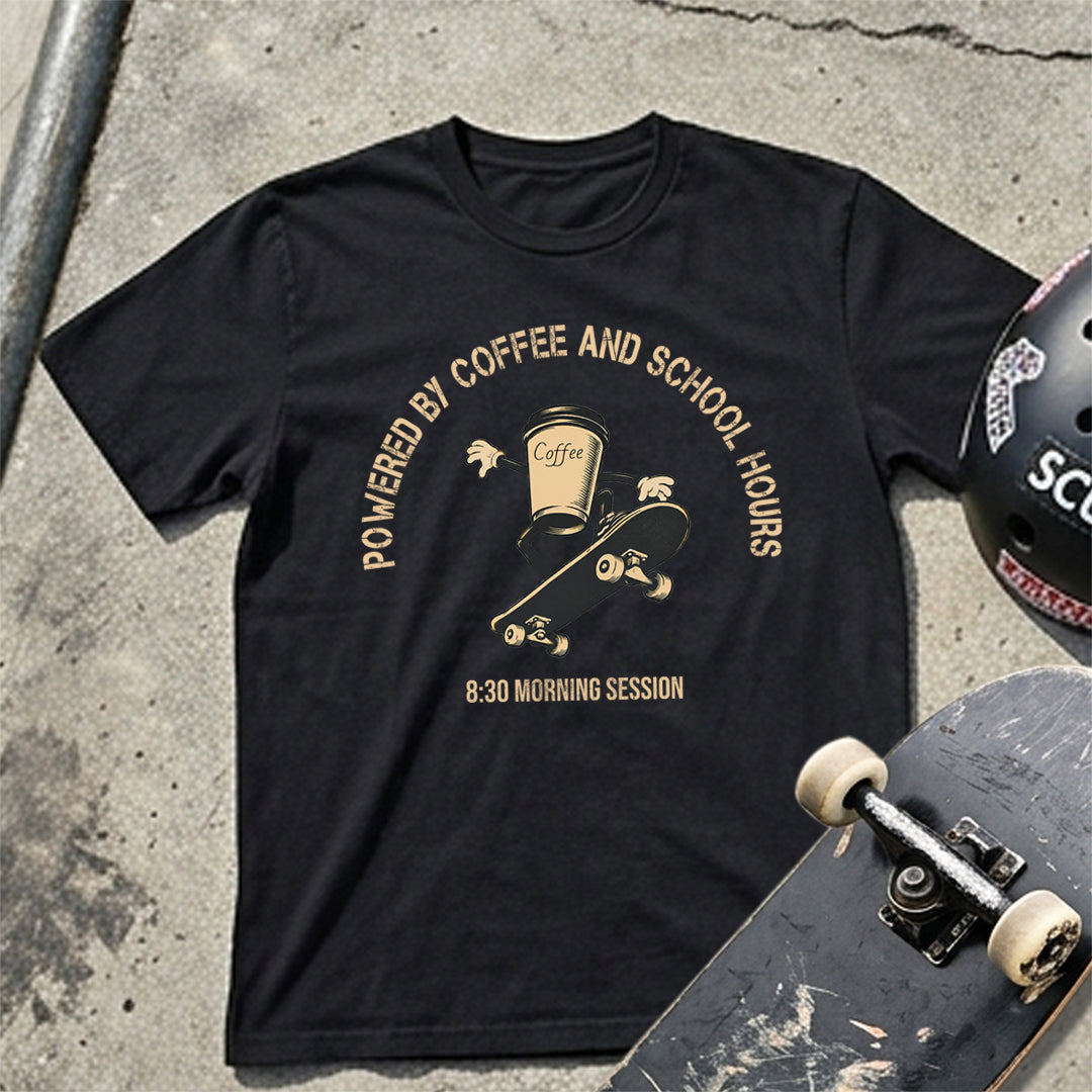 Powered by coffee